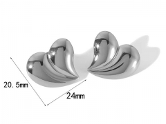Stainless Steel Jewelry Wholesale - Stainless Steel Earrings - HY0158E0030