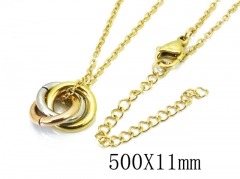 Stainless Steel Jewelry Wholesale - Stainless Steel Necklaces - HY59N0012LX