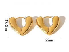 Stainless Steel Jewelry Wholesale - Stainless Steel Earrings - HY0158E0216