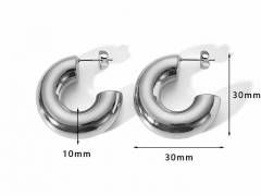 Stainless Steel Jewelry Wholesale - Stainless Steel Earrings - HY0158E0067