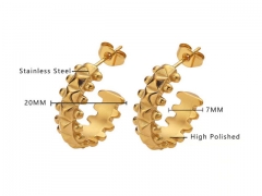 Stainless Steel Jewelry Wholesale - Stainless Steel Earrings - HY0076E0196