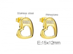 Stainless Steel Jewelry Wholesale - Stainless Steel Earrings - HY0151E0063