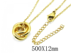 Stainless Steel Jewelry Wholesale - Stainless Steel Necklaces - HY59N0010LD