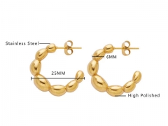 Stainless Steel Jewelry Wholesale - Stainless Steel Earrings - HY0076E0082