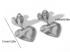 Stainless Steel Jewelry Wholesale - Stainless Steel Earrings - HY0158E0409