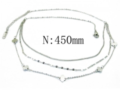 Stainless Steel Jewelry Wholesale - Stainless Steel Necklaces - HY19N0077HIA