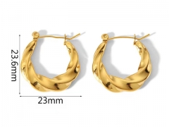 Stainless Steel Jewelry Wholesale - Stainless Steel Earrings - HY0158E0323