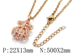 Stainless Steel Jewelry Wholesale - Stainless Steel Necklaces - HY90N0191HPF