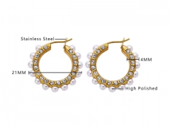 Stainless Steel Jewelry Wholesale - Stainless Steel Earrings - HY0076E0170