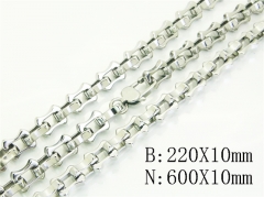Wholesale Stainless Steel Bracelets & Necklaces Sets - HY82S0094KKE