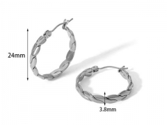 Stainless Steel Jewelry Wholesale - Stainless Steel Earrings - HY0158E0108