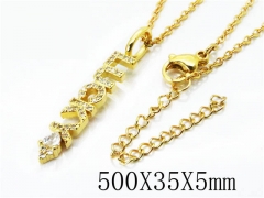 Stainless Steel Jewelry Wholesale - Stainless Steel Necklaces - HY54N0309NL