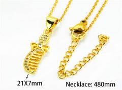 Stainless Steel Jewelry Wholesale - Stainless Steel Necklaces - HY54N0140LL