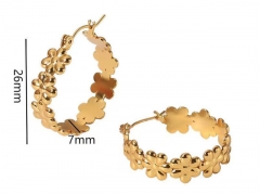 Stainless Steel Jewelry Wholesale - Stainless Steel Earrings - HY0158E0447