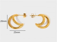 Stainless Steel Jewelry Wholesale - Stainless Steel Earrings - HY0158E0585