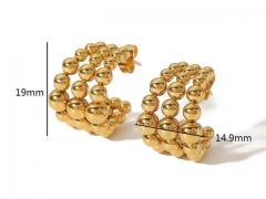Stainless Steel Jewelry Wholesale - Stainless Steel Earrings - HY0158E0704
