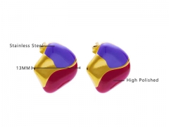 Stainless Steel Jewelry Wholesale - Stainless Steel Earrings - HY0076E0139