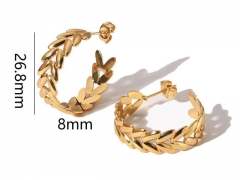 Stainless Steel Jewelry Wholesale - Stainless Steel Earrings - HY0158E0446