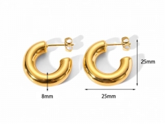 Stainless Steel Jewelry Wholesale - Stainless Steel Earrings - HY0158E0058