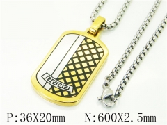 Stainless Steel Jewelry Wholesale - Stainless Steel Necklaces - HY41N0085HLS