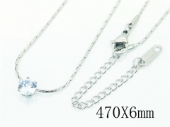 Stainless Steel Jewelry Wholesale - Stainless Steel Necklaces - HY19N0412LA