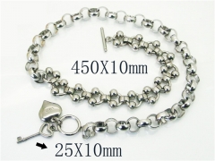 Stainless Steel Jewelry Wholesale - Stainless Steel Necklaces - HY21N0206HNQ