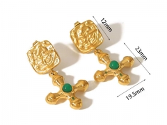 Stainless Steel Jewelry Wholesale - Stainless Steel Earrings - HY0158E0200