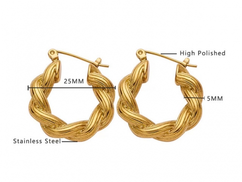 Stainless Steel Jewelry Wholesale - Stainless Steel Earrings - HY0076E0001