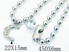 Stainless Steel Jewelry Wholesale - Stainless Steel Necklaces - HY21N0043HKC