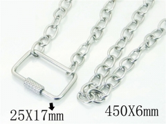 Stainless Steel Jewelry Wholesale - Stainless Steel Necklaces - HY81N0385KHE