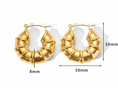 Stainless Steel Jewelry Wholesale - Stainless Steel Earrings - HY0158E0061