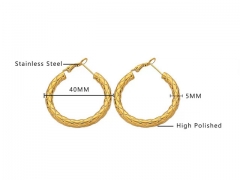 Stainless Steel Jewelry Wholesale - Stainless Steel Earrings - HY0076E0191