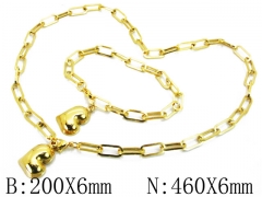 Wholesale Stainless Steel Bracelets & Necklaces Sets - HY62S0309HKD