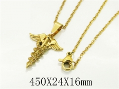 Stainless Steel Jewelry Wholesale - Stainless Steel Necklaces - HY74N0197LO