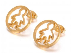 Stainless Steel Jewelry Wholesale - Stainless Steel Earrings - HY0151E0410