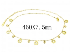 Stainless Steel Jewelry Wholesale - Stainless Steel Necklaces - HY54N0378HIV