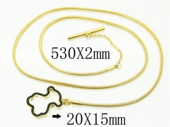 Stainless Steel Jewelry Wholesale - Stainless Steel Necklaces - HY90N0283HLE
