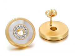 Stainless Steel Jewelry Wholesale - Stainless Steel Earrings - HY0151E0358