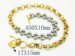 Stainless Steel Jewelry Wholesale - Stainless Steel Necklaces - HY21N0194HPF
