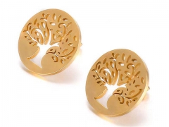 Stainless Steel Jewelry Wholesale - Stainless Steel Earrings - HY0151E0406