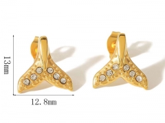 Stainless Steel Jewelry Wholesale - Stainless Steel Earrings - HY0158E0504