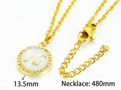 Stainless Steel Jewelry Wholesale - Stainless Steel Necklaces - HY54N0186MLE