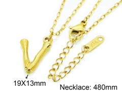 Stainless Steel Jewelry Wholesale - Stainless Steel Necklaces - HY09N0278MV