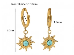 Stainless Steel Jewelry Wholesale - Stainless Steel Earrings - HY0158E0419