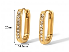 Stainless Steel Jewelry Wholesale - Stainless Steel Earrings - HY0158E0339