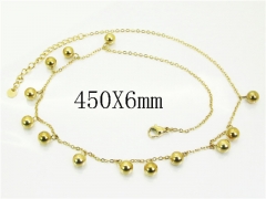 Stainless Steel Jewelry Wholesale - Stainless Steel Necklaces - HY30N0092HOL