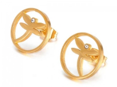 Stainless Steel Jewelry Wholesale - Stainless Steel Earrings - HY0151E0404