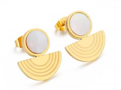Stainless Steel Jewelry Wholesale - Stainless Steel Earrings - HY0151E0317