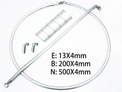 Wholesale Stainless Steel Bracelets & Necklaces Sets - HY61S0335OO
