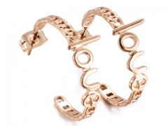 Stainless Steel Jewelry Wholesale - Stainless Steel Earrings - HY0151E0696